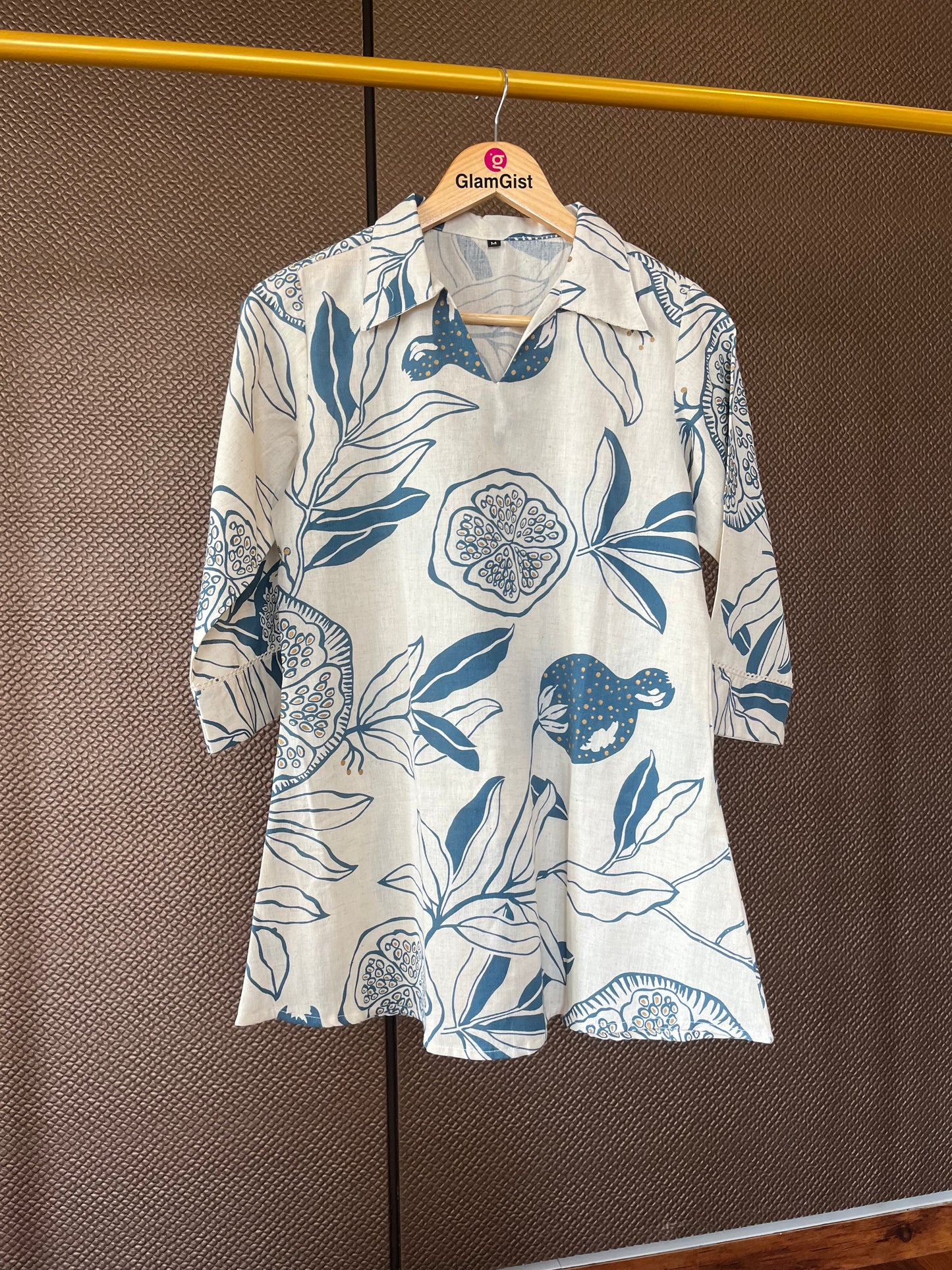Blue cotton Top