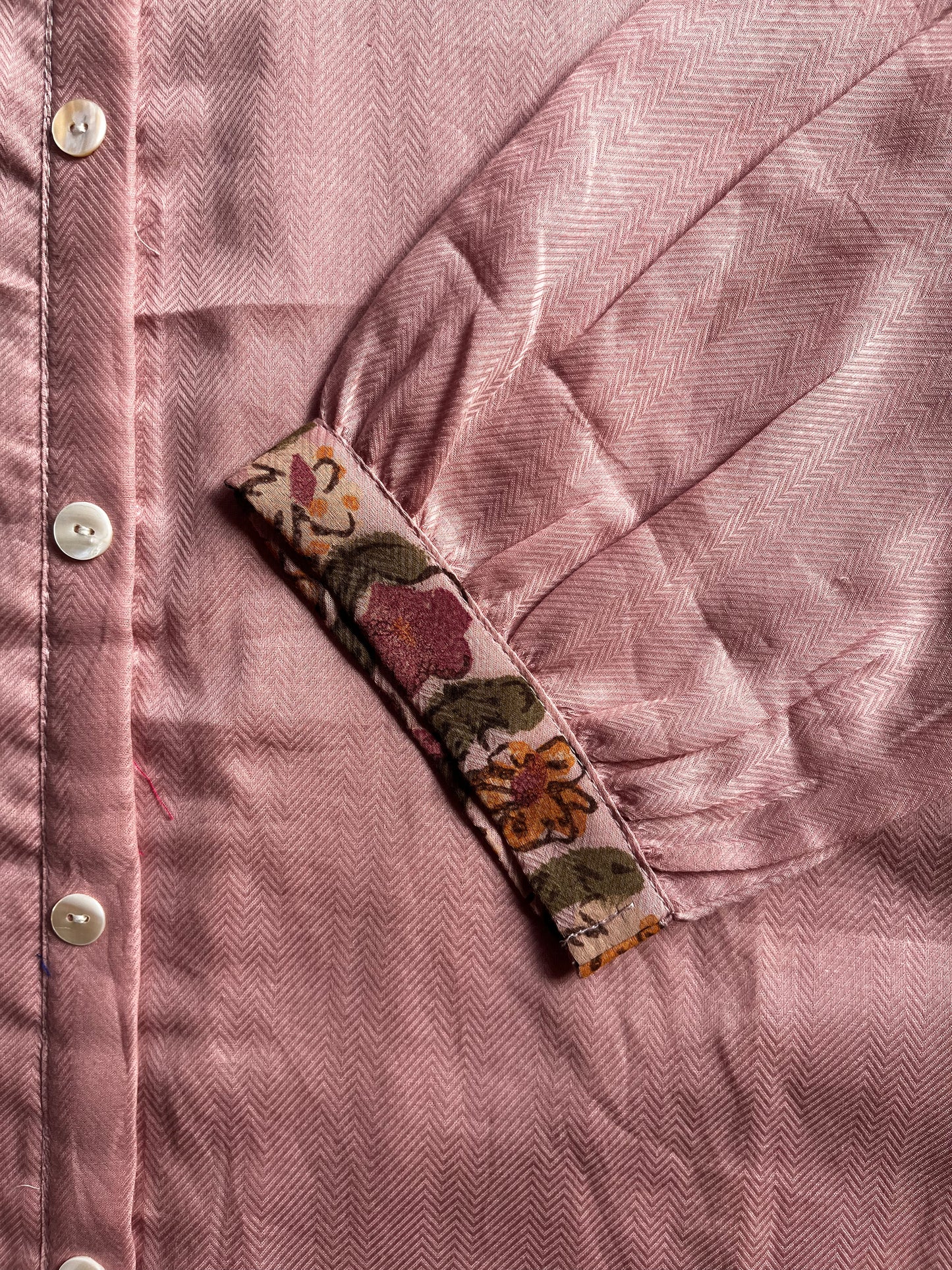 Baby Pink Cotton Kurti Pant Set