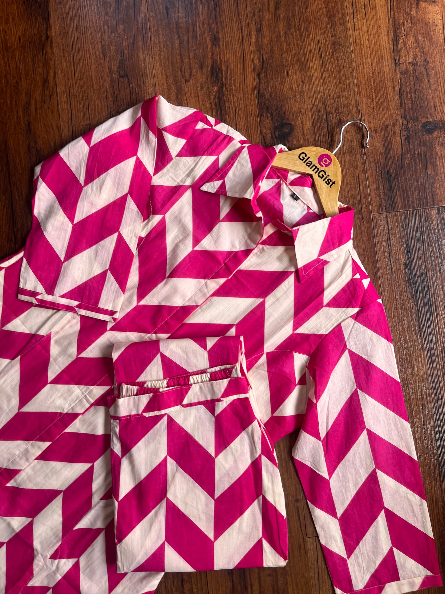 Pink Long coord set