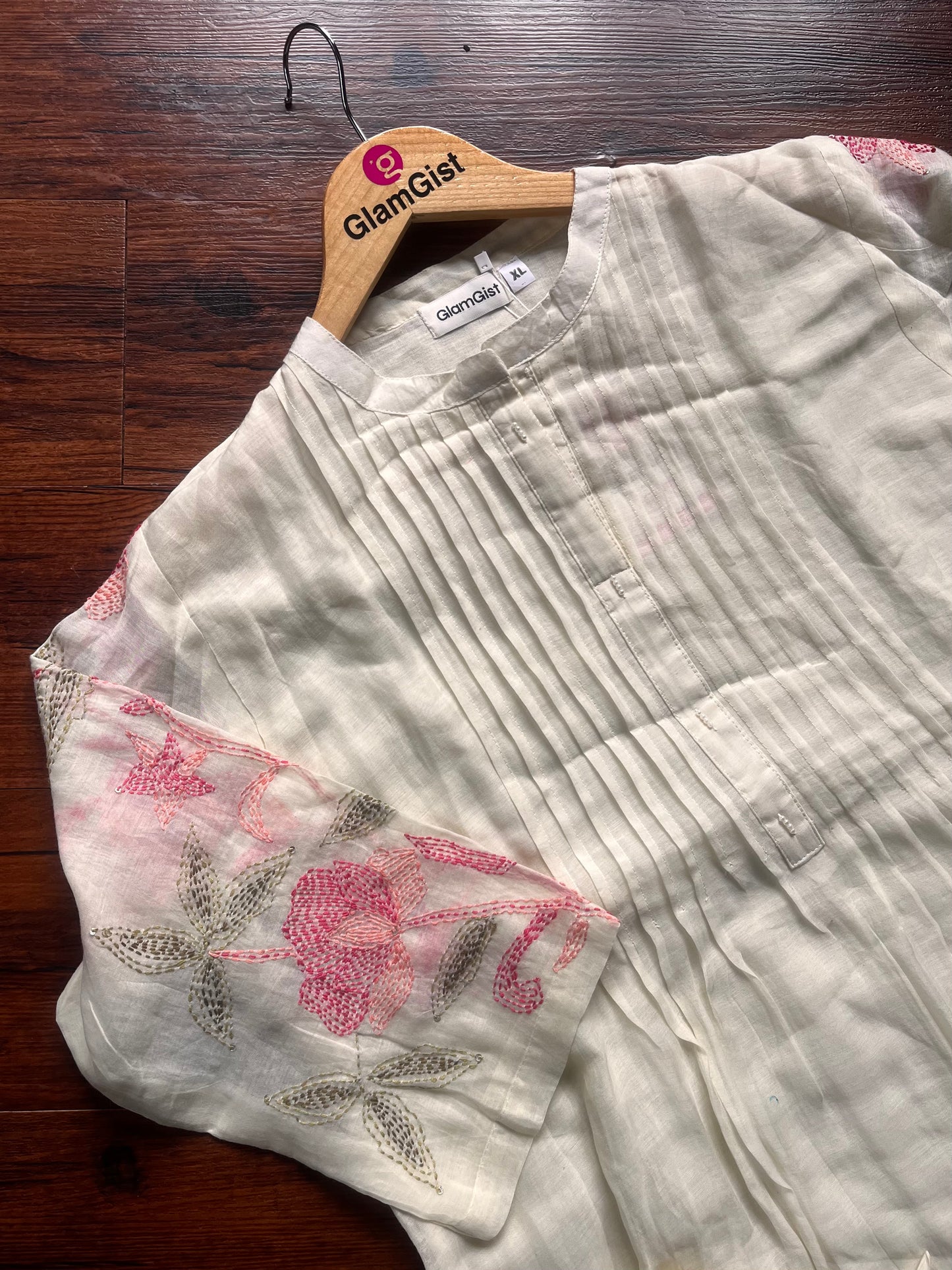 White mul cotton set