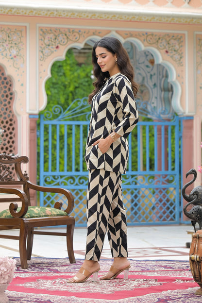 Black & white coord set